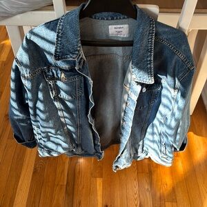 old navy jean jacket sz xxl